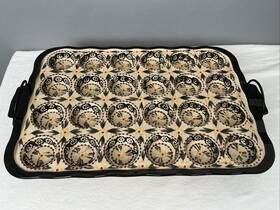 Kfi-733243 Temptations By Tara Old World Black Bakeware 24 Mini Muffin - Cupcake Pan