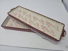 Kfi-xng-940035 Temptations Bakeware Tart Floral And Lace