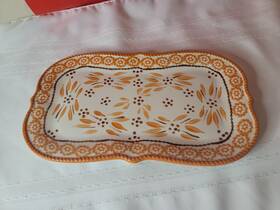 Kfi-xng-968316 Temptations Temp-tations Old World Orange Rounded Star Small Serving Plate