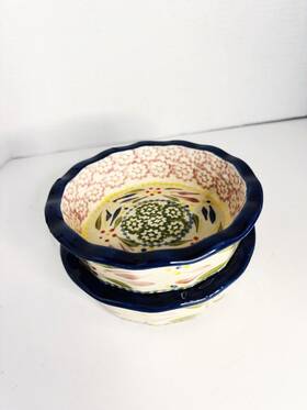 Kfl731258 Temptations By Tara Old World Two Small Round Dish 5 Inch Oven Baking Tart