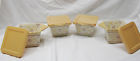 Temptations Old World Yellow Remekins Custard Cups Oven Bakeware Storage