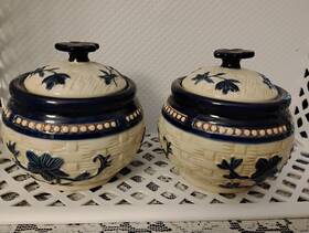 Ppp-hld-ea000306 Temptations Temp-tations By Tara Blue Floral Lace Basketweave Lidded Bowls 12 Oz Set Of 2 Ppp-hld-ea000306 Temptations Temp-tations By Tara Blue Floral Lace Basketweave Lidded Bowls 12 Oz Set Of 2