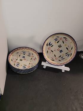 Ppp-jn-939302 Temptations By Tara Old World Serving Plate Dish Set Of 2 Plates