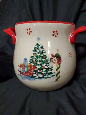 Ppp-ld-426837 Temptations By Tara Cute Christmas Oven Ware Crock