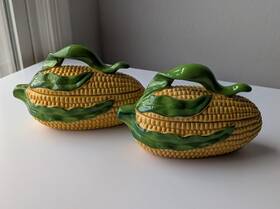 Ppp-ld-tt001508 Temptations Rare By Tara Figural Corn Casserole Dish