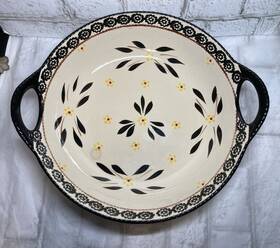 Ppp-sq-955186 Temptations Ppp-sq-995186 Rare 13 Inch Ovenware By Tara Old World