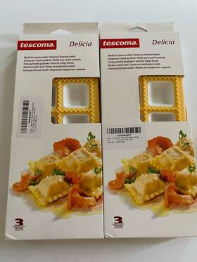 630877 Tescoma Square Ravioli Molds Moulds 10 Pcs Inch Del Cia By Plastic New