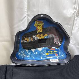 Kcbw0013 The Kosher Cook Inc Noahs Ark Non-stick Cake Pan With Instructions Brand New