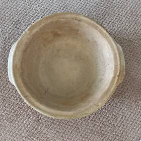 010304 The Pampered Chef Heritage Collection Stoneware Bread Bowl 12 Inch Diameter Usa