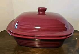 011005 The Pampered Chef 3.1 Quart 3l Cranberry Deep Covered Baker With Cover Roaster Stoneware 011005 The Pampered Chef 3.1 Quart 3l Cranberry Deep Covered Baker With Cover Roaster Stoneware