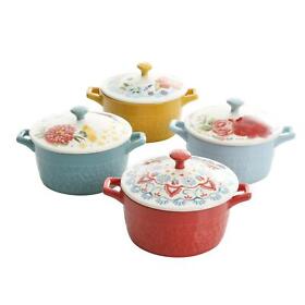 The Pioneer Woman Casserole Pan Baking Cookware Floral Kitchen Bakeware 4 Pack The Pioneer Woman Casserole Pan Baking Cookware Floral Kitchen Bakeware 4 Pack