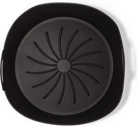 Tskaf100 The Silicone Kitchen Reusable Air 7.5 Inch Diameter Matte Black