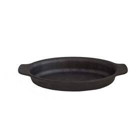 Thermalloy 065506037554 Browne Foodservice Cast Iron Oval Au Gratin 5 Inch X 12.7 Cm Preseasoned