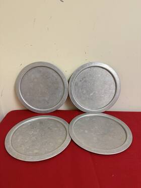 Thunder Group 789313523122 12 Pizza Pan Baking Tray 9 Inch Aluminum