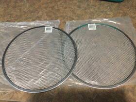 Alpz14 Thunder Group 14 Inch Aluminium Seamless Rim Pizza Screens - 2 Pack Alpz14 Thunder Group 14 Inch Aluminium Seamless Rim Pizza Screens - 2 Pack