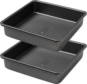 Tiawudi 313035999943 Square Cake Pan Nonstick Baking For Bread Or Brownie 9x9 Inch Bake
