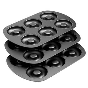 Tiawudi 738629187559 Non-stick 6-cavity Donut Baking Pans Makes Individual Full-sized 3 1/4 Inch Donu