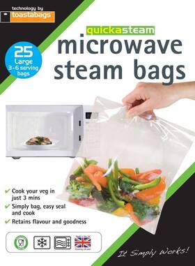Toastabags 060080675470 Microwave Steam Bags - 25 Pack Toastabags 060080675470 Microwave Steam Bags - 25 Pack
