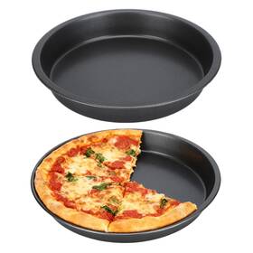 Tomotato8kqgafr2bz-12 Tomotato 2pcs Pizza Pan 6in/9in/10in/12in Deep Dish Round For Oven Non Stick Thickened