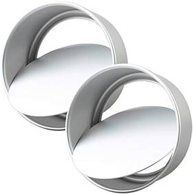 Tosnail 445011412498 2 Pack 10 Inch X 3 Round Aluminum Cake Pan With Removal Bottom