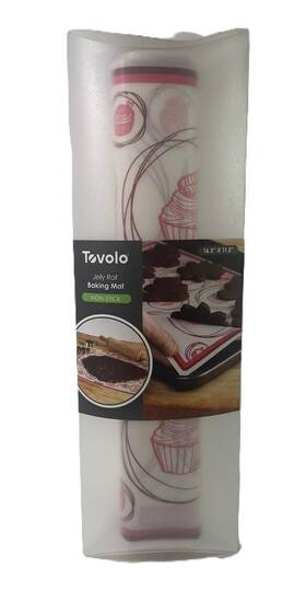 Tovolo 848113001909 Silicone Baking Mat Non Stick Jelli Roll 11.5 Inch X 16.5 Bpa Free Pan Liner