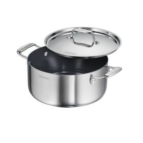 014ds Tramontina 98051/014ds Utsava Tri-ply Clad Stainless Steel 5-quart Casserole With Lid And Ceramic No 014ds Tramontina 98051/014ds Utsava Tri-ply Clad Stainless Steel 5-quart Casserole With Lid And Ceramic No