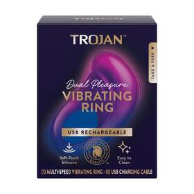 Trojan 022600002758 Vibrating Ring For Couples Trojan 022600002758 Vibrating Ring For Couples