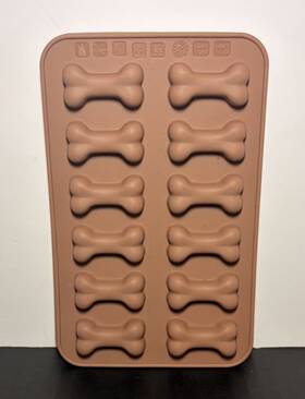 05119223 Trudeau Silicone Set Of 2 12-cavity Dog Bone Molds