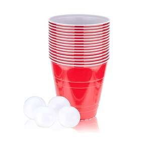 10090 True Xl Beer Pong Set With Jumbo Party Cups Drinking Games For Adults Each Cup
