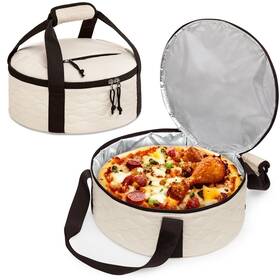 Tn012 Trunab Round Insulated Casserole Carrier Pie Carriers For Transport Cassero