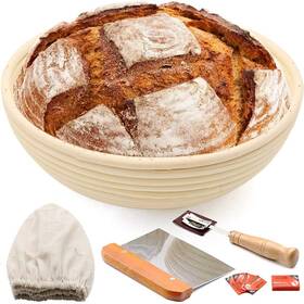 Ttmagic 725786256853 10 Round Bread Banneton Proofing Basket For Sourdough Rising Dough Baking Bo