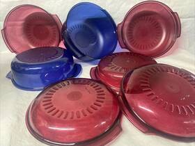 2192b Tupperware 2193a Vintage 7 Piece Microwavable 2210a -2192b 2194a Mixed Misc Lot