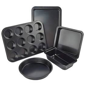Turbo Bee 769390227205 Nonstick Bakeware Set 5 Pcs Include Cookie Sheet Loaf Pan Square Turbo Bee 769390227205 Nonstick Bakeware Set 5 Pcs Include Cookie Sheet Loaf Pan Square