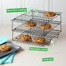 Tymoo-8310 Tasty Tier Cookie Cooling Rack Perfect Results Black 689830756211