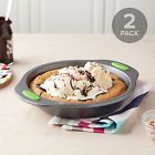 Tzm03-b319 Tasty Round Cake Pan With Green Silicone Handles 741393451733