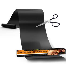 Ubeesize 840322303959 75 Inch Roll Reusable Oven Liners For Bottom Of Thick Heavy Dut