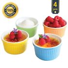 Uc-009 Uno Casa Ceramic Colorful Ramekins Souffle Dishes Ounce 0699256000096