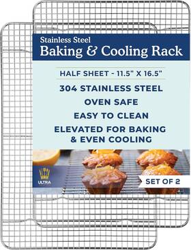 115-125-2pc Ultra Cuisine Oven-safe 11.5 Inch X 16.5 2-pack Value Pack