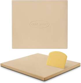Unicook 689828486144 Large Pizza Stone For Oven And Grill Heavy Duty Baking Bread Thermal S