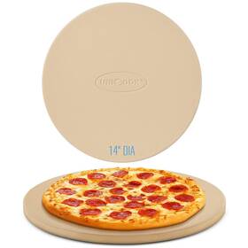Bp14002 Unicook 14 Inch Round Pizza Stone Heavy Duty Cordierite Baking F