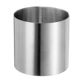 S24120400ux4210 Unique Bargains Round Cake Ring Stainless Steel Pastry Mousse Dessert