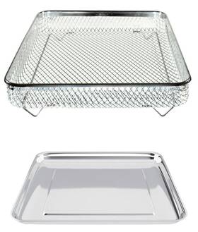 Univen 744539900171 Stainless Steel Upgraded Baking Tray Pan And Air Fryer Basket Compatible Univen 744539900171 Stainless Steel Upgraded Baking Tray Pan And Air Fryer Basket Compatible