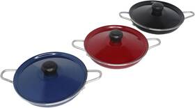 Gau-85726 Usa 6 Inch Egg Pan Casserole With Lid And Bakelite Side Handle In Colors May Vary Cookwa