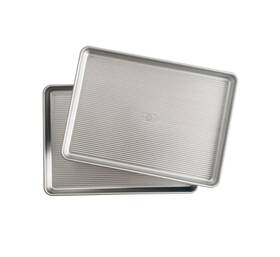 1912hs-6 Usa Pan Global Nonstick Aluminum Half Sheet Set Of 2