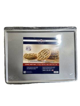Usa Pan 781147756592 Bakeware Cookie Sheet Large Warp Resistant Nonstick Baking Made Usa Pan 781147756592 Bakeware Cookie Sheet Large Warp Resistant Nonstick Baking Made