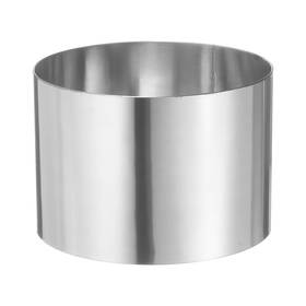 Uxcell 641832055105 Round Cake Ring 4 X 2.75 Inch Stainless Steel Pastry Mousse Dessert