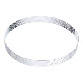 Uxcell 641832055310 Stainless Steel Cake Rings 7.5 Inch Round Perforated Circle Baking Dessert Ring