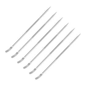 Uxcell 745060290984 6pcs Stainless Steel Coffee Latte Art Pen 135mm/5.31 Inch Fancy Tool