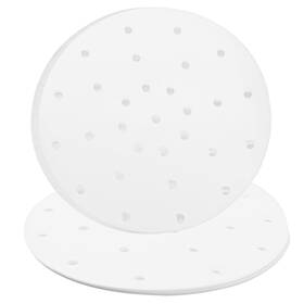 Ws250811-2 Vdamzvo Air Fryer Liners 200pcs 8 Inch Perforated Paper For Steaming Basket