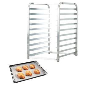 Vevor 840349937700 Bun Pan Rack 10-tier Commercial Bakery Racks With Brake Wheels Aluminum Rackin